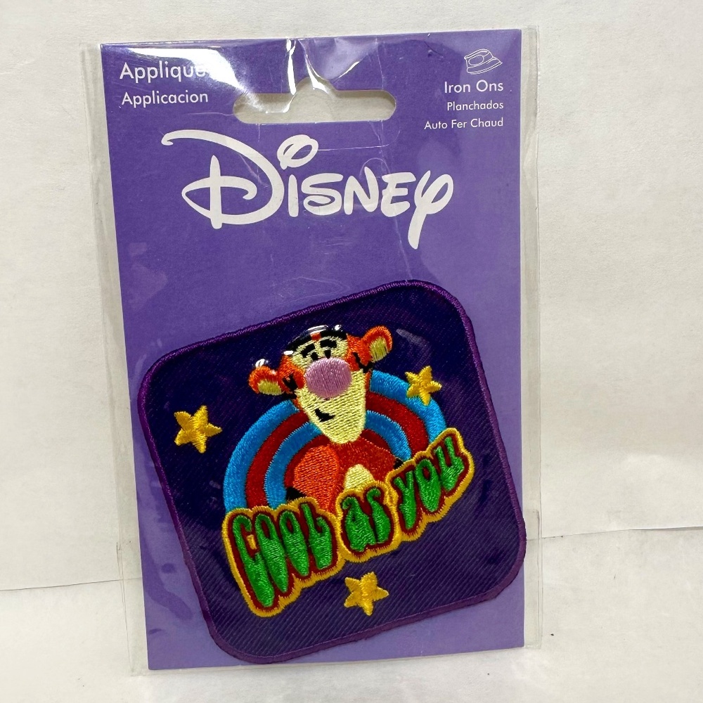 Disney Winnie The Pooh Tigger Cool As You 2.5" Tall Iron On Applique by Wrights